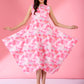 Rosy Romance Floral Dress