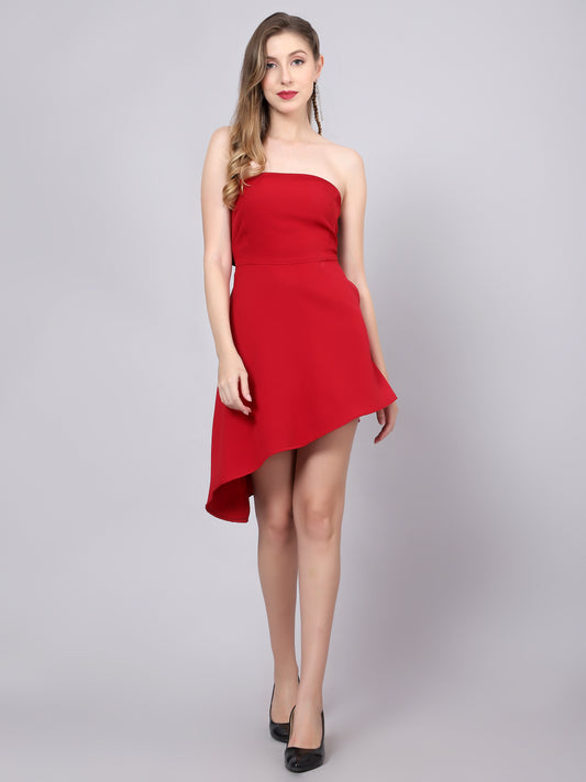 Red Style Spot Dress