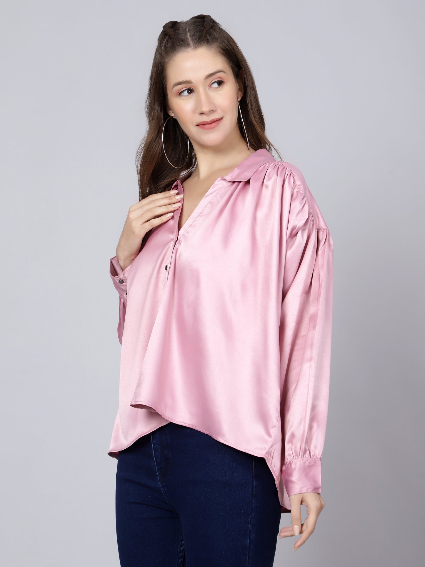 Hello Fortune Forever - Solid Loose Shirt