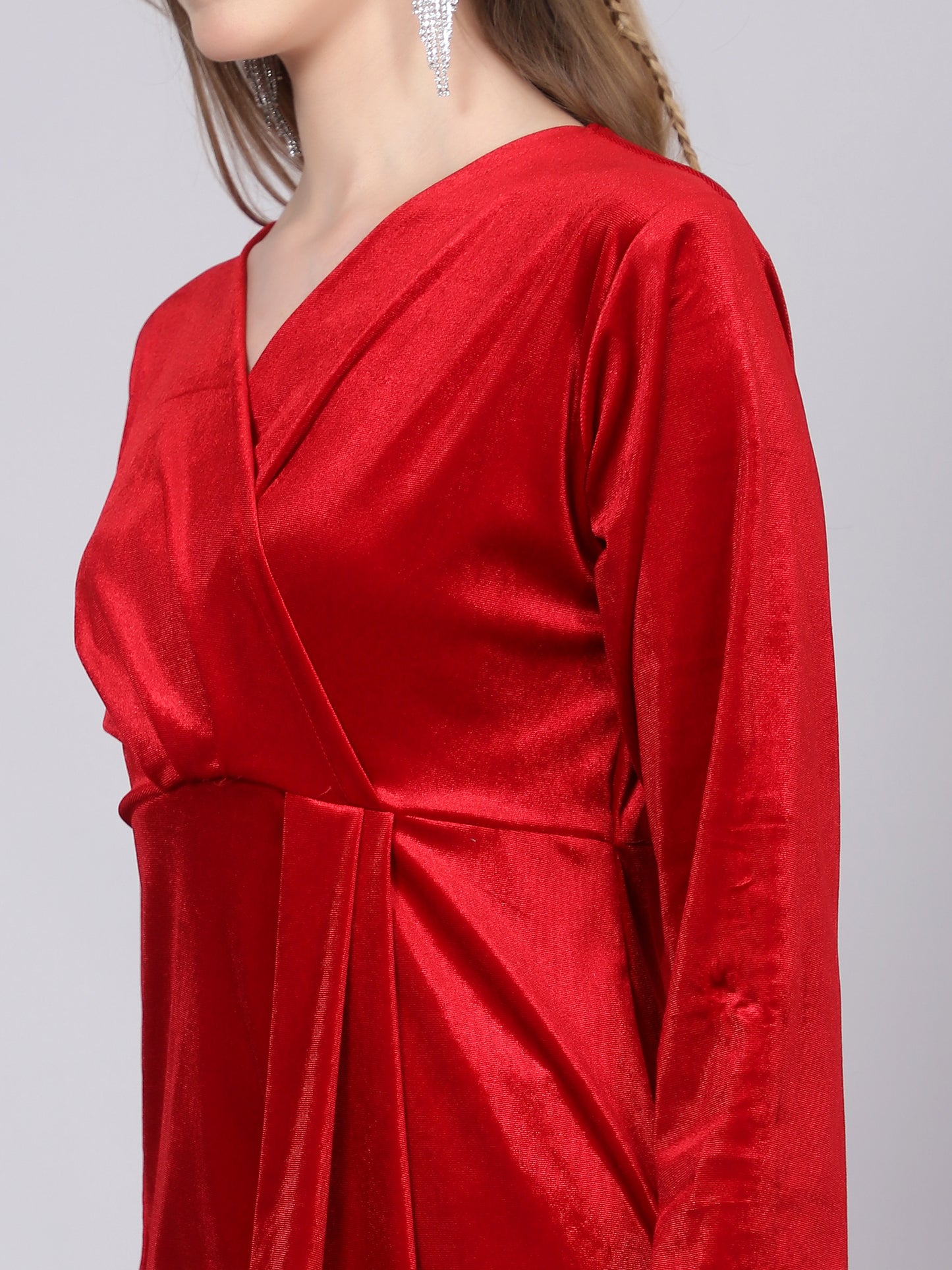 Overnight Mamamoda Dress - Red