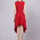 Red Fairy Flare Queen Dress