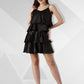 Hot Black Babydoll Dress